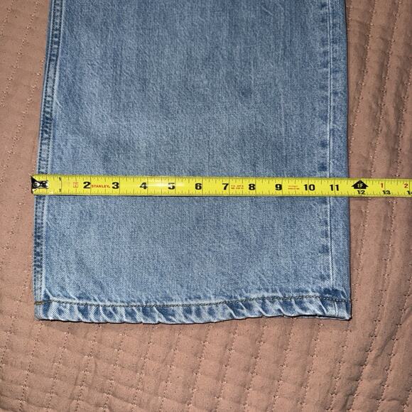 Everlane The Baggy OG Jean Womens 30x30 Light Wash High Rise Wide Leg EUC - Picture 10 of 14